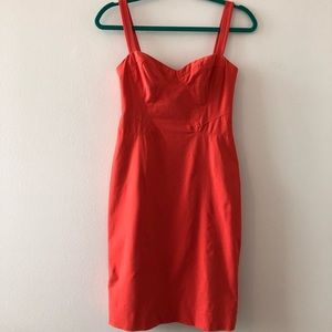 Orange Z Spoke by Zac Posen Dress